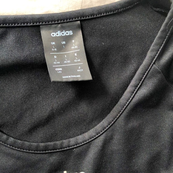 Adidas workout top long sleeves - Picture 2 of 4